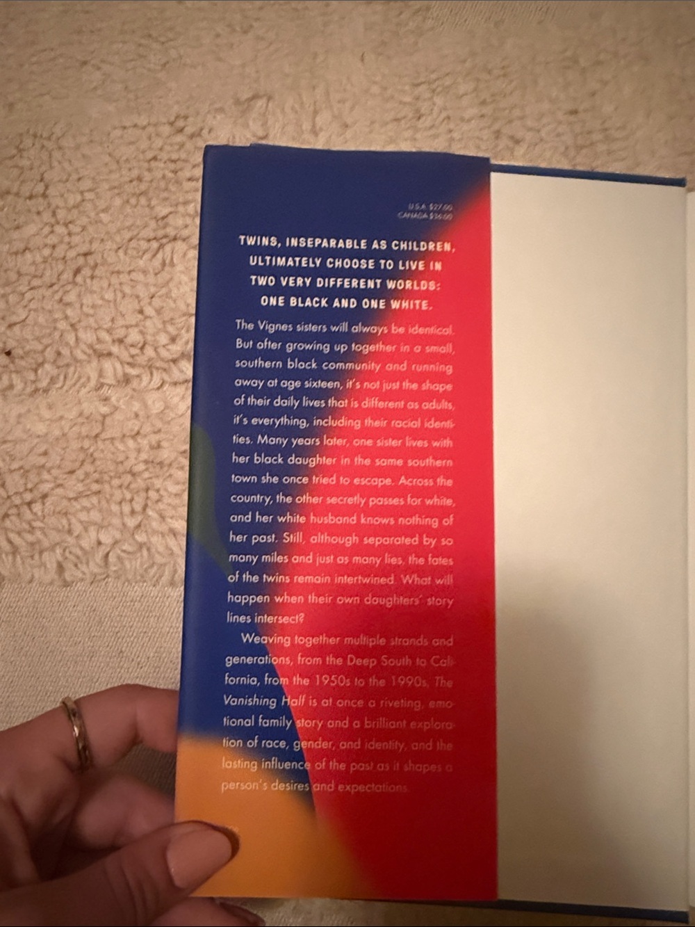 The Vanishing Half by - Colorful Hardcover Edition - Picture 2 of 4